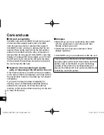 Preview for 88 page of Panasonic RR-XS450 Operating Instructions Manual