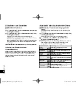 Preview for 98 page of Panasonic RR-XS450 Operating Instructions Manual