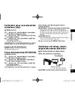 Preview for 103 page of Panasonic RR-XS450 Operating Instructions Manual