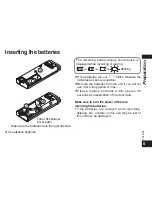 Предварительный просмотр 5 страницы Panasonic RR-XS600 Operating Instructions Manual