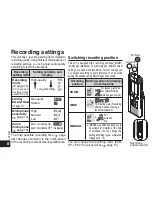 Предварительный просмотр 8 страницы Panasonic RR-XS600 Operating Instructions Manual