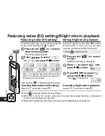 Предварительный просмотр 18 страницы Panasonic RR-XS600 Operating Instructions Manual