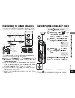 Предварительный просмотр 23 страницы Panasonic RR-XS600 Operating Instructions Manual