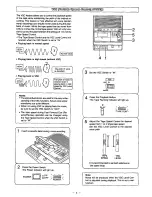 Предварительный просмотр 5 страницы Panasonic RR830 - Desktop Cassette Transcriber Operating Instructions Manual