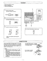 Предварительный просмотр 6 страницы Panasonic RR830 - Desktop Cassette Transcriber Operating Instructions Manual