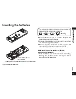 Preview for 5 page of Panasonic RRUS550 - IC RECORDER Operating Instructions Manual