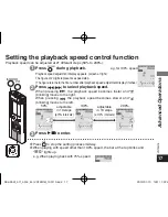 Предварительный просмотр 17 страницы Panasonic RRUS591 - IC RECORDER Operating Instructions Manual