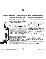 Preview for 18 page of Panasonic RRUS591 - IC RECORDER Operating Instructions Manual