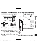 Предварительный просмотр 23 страницы Panasonic RRUS591 - IC RECORDER Operating Instructions Manual