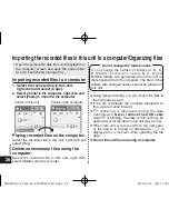 Preview for 26 page of Panasonic RRUS591 - IC RECORDER Operating Instructions Manual