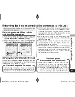 Предварительный просмотр 27 страницы Panasonic RRUS591 - IC RECORDER Operating Instructions Manual