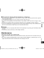 Preview for 39 page of Panasonic RRUS591 - IC RECORDER Operating Instructions Manual