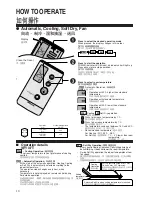 Preview for 14 page of Panasonic RS-C125K Operating Instructions Manual