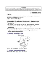 Предварительный просмотр 2 страницы Panasonic RS-DV290EG Service Manual