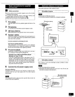 Предварительный просмотр 9 страницы Panasonic RS-HDA710 Operating Instructions Manual