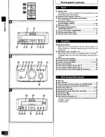 Предварительный просмотр 10 страницы Panasonic RS-HDA710 Operating Instructions Manual