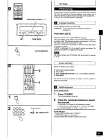 Предварительный просмотр 15 страницы Panasonic RS-HDA710 Operating Instructions Manual