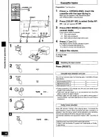 Предварительный просмотр 16 страницы Panasonic RS-HDA710 Operating Instructions Manual