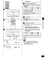 Предварительный просмотр 17 страницы Panasonic RS-HDA710 Operating Instructions Manual