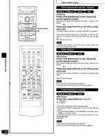 Предварительный просмотр 22 страницы Panasonic RS-HDA710 Operating Instructions Manual