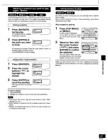 Предварительный просмотр 23 страницы Panasonic RS-HDA710 Operating Instructions Manual