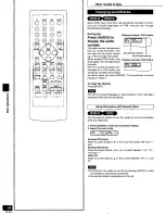 Предварительный просмотр 24 страницы Panasonic RS-HDA710 Operating Instructions Manual