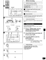 Предварительный просмотр 31 страницы Panasonic RS-HDA710 Operating Instructions Manual