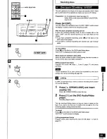 Предварительный просмотр 33 страницы Panasonic RS-HDA710 Operating Instructions Manual