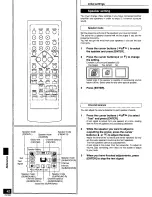 Предварительный просмотр 42 страницы Panasonic RS-HDA710 Operating Instructions Manual