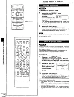 Предварительный просмотр 73 страницы Panasonic RS-HDA710 Operating Instructions Manual