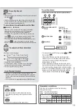 Предварительный просмотр 13 страницы Panasonic RS-V18RK Operating Instructions Manual