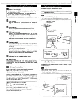 Предварительный просмотр 7 страницы Panasonic RSHD505 - MINI CASSETTE-T Operating Manual