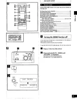 Предварительный просмотр 9 страницы Panasonic RSHD505 - MINI CASSETTE-T Operating Manual