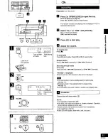 Предварительный просмотр 11 страницы Panasonic RSHD505 - MINI CASSETTE-T Operating Manual