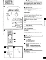 Предварительный просмотр 15 страницы Panasonic RSHD505 - MINI CASSETTE-T Operating Manual