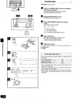 Предварительный просмотр 16 страницы Panasonic RSHD505 - MINI CASSETTE-T Operating Manual