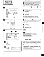 Предварительный просмотр 17 страницы Panasonic RSHD505 - MINI CASSETTE-T Operating Manual