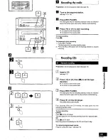 Предварительный просмотр 19 страницы Panasonic RSHD505 - MINI CASSETTE-T Operating Manual