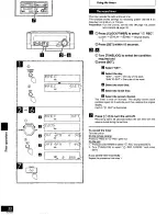 Предварительный просмотр 22 страницы Panasonic RSHD505 - MINI CASSETTE-T Operating Manual