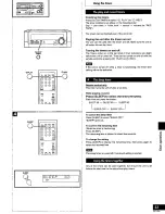 Предварительный просмотр 23 страницы Panasonic RSHD505 - MINI CASSETTE-T Operating Manual