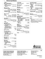 Предварительный просмотр 28 страницы Panasonic RSHD505 - MINI CASSETTE-T Operating Manual