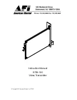 Preview for 1 page of Panasonic RTM-100 Instruction Manual