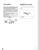 Preview for 3 page of Panasonic RX-CT820 Operating Instructions Manual