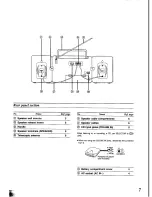 Preview for 7 page of Panasonic RX-CT820 Operating Instructions Manual