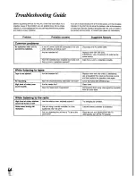 Preview for 14 page of Panasonic RX-CT820 Operating Instructions Manual