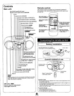 Preview for 2 page of Panasonic RX-D144 Operating Instructions Manual