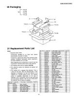 Предварительный просмотр 43 страницы Panasonic RX-D29P Service Manual