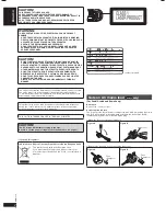 Preview for 2 page of Panasonic RX-D55 Operating Instructions Manual