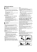 Preview for 3 page of Panasonic RX-D550 Operating Instructions Manual