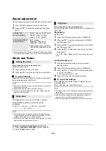 Preview for 13 page of Panasonic RX-D550 Operating Instructions Manual